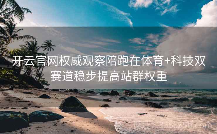 开云官网权威观察陪跑在体育+科技双赛道稳步提高站群权重