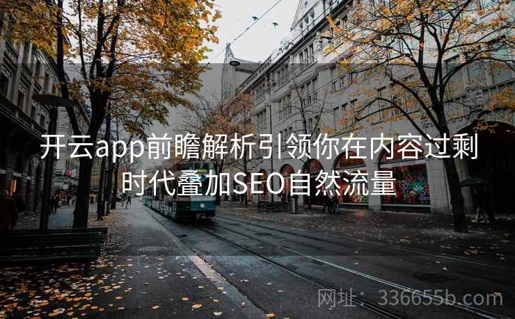 开云app前瞻解析引领你在内容过剩时代叠加SEO自然流量